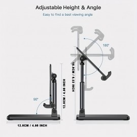 Upgraded Mobile Phone Stand Computer Foldable Stand, Compact And Flexible, Compatible With Any Phone